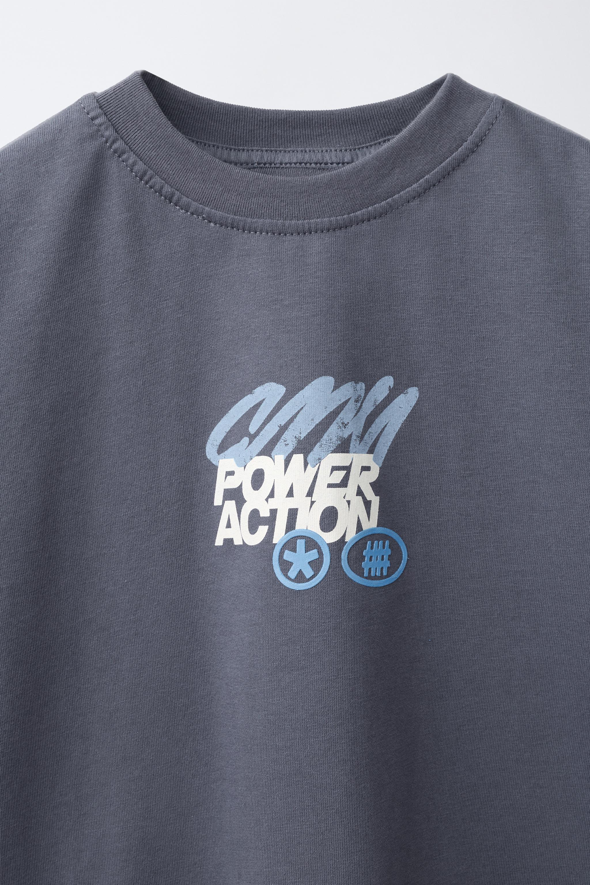 TEXT PRINT T-SHIRT